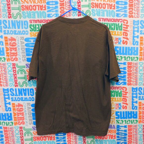 When In Doubt Pull Out T Shirt Size XL Brown Graphic Print - Picture 3 of 3